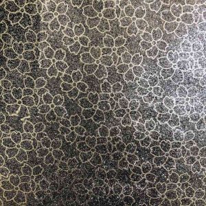 COR 15 – GLITTER FLORES PRATA