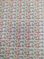 Estampado de música colorida