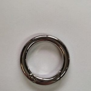 Argola Média Prateada