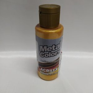 Tinta Acrilex Metal Colors 60ML Ouro Velho 548