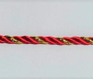 Cordão Vermelho e Dourado