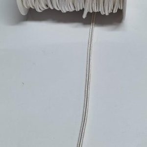 Cordão de Seda Cubo Branco