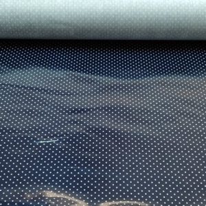 Plastificado Azul Escuro com Bolinhas