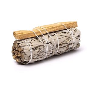 White Sage smudge with Palo Santo set of 2