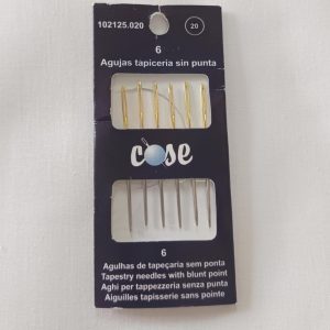 Agulha de Tapeçaria sem Ponta, Nº20 – Cose