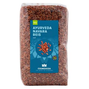 Arroz Vermelho Orgânico Ayurvédico Navara by Cosmoveda