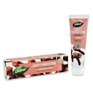 Dabur Herbal Organic Clove Toothpaste, 100 ml (155 g)