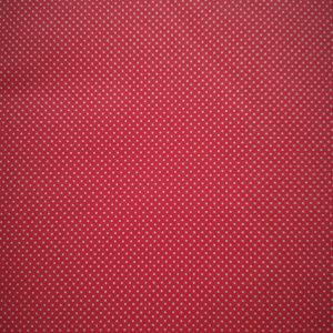 Tecido Bolinhas – Fundo Vermelho