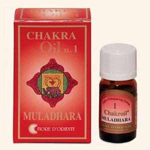 Óleo essencial 1. para Muladhara – Chakroil by Fiore D’Oriente (10 ml)