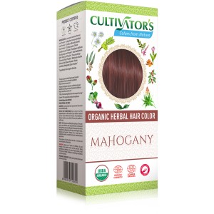 Cultivator´s – Colors from Nature﻿ Mahogany ﻿ Organic herbal hair color﻿