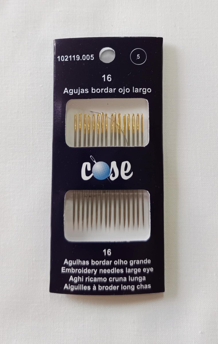 Agulha de Costura (Fundo Largo), Nº3/9 – Cose - Image 2
