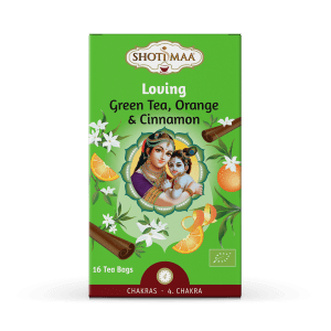 Shoti Maa – Loving Organic Tea Green Tea, Orange & Cinnamon