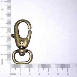 MOSQUETÃO 5CM MODELO 03 – OURO VELHO