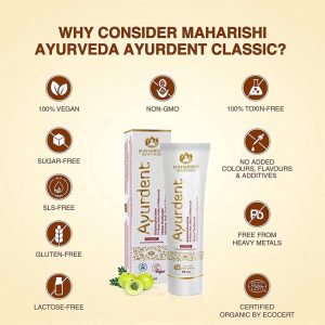 Maharishi Ayurveda – Ayurdent Herbal Tooth Paste VEGAN ( CLASSIC )